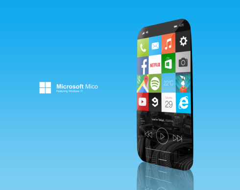 Microsoft Mico -  first view of new Windows 11 Mobile Concept