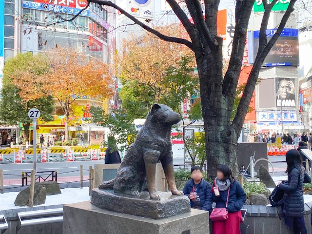 تمثال هاتشيكو أمام محطة شيبويا