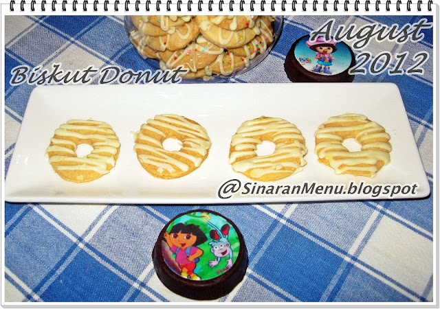SinaranMenu: Biskut Donut / Chocolate Chips Cookies
