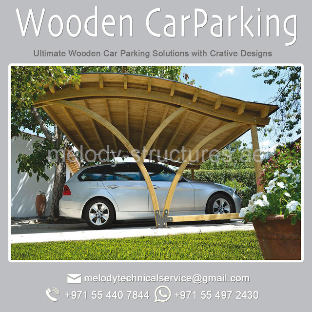 Steel carport in Dubai | Wooden Carport in UAE | Carport Design in Abu Dhabi