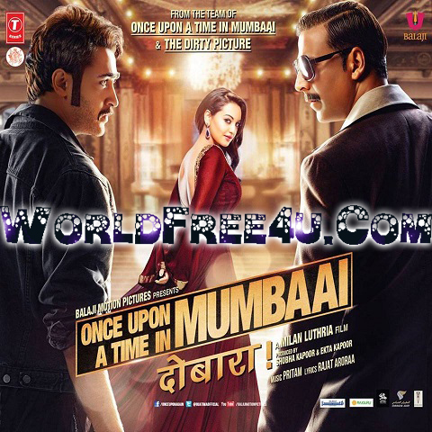 Poster Of Hindi Movie Once Upon Ay Time in Mumbai Dobaara (2013) Free Download Full New Hindi Movie Watch Online At worldfree4umovies.blogspot.com