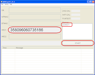 Cara Write Imei Intel dengan SNWTool V1.21.5