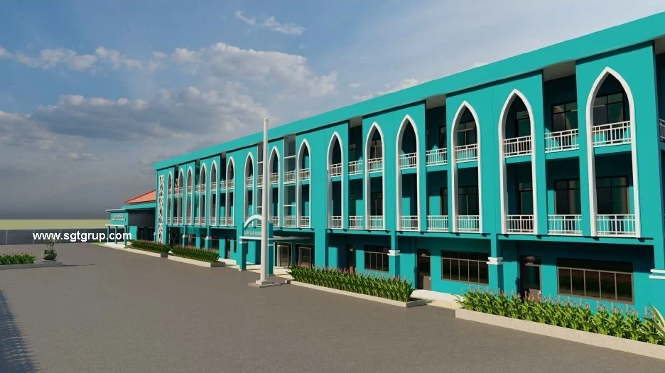 Jasa Desain Sekolah Islamic Boarding School