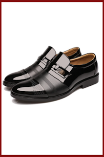 Newchic 4 - Men Cap Toe Pointed Toe Slip On Business Formal Shoes - Buddy Blog Ideas