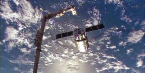 Cygnus Spacecraft Departs From Space Station After Successful Demonstration Mission