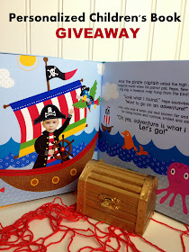 personalized children's book giveaway