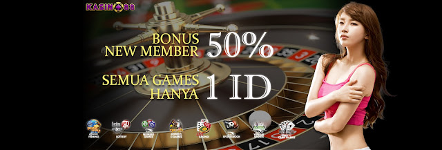 Promo Bonus Deposit 50% Khusus New Member + ada Bonus Harian 10 Rb