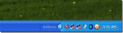 Address bar in Taskbar