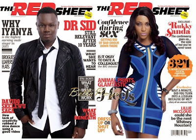 RUKKY SANDA And DR SID On The Cover Of Red Sheet Mag November edition.