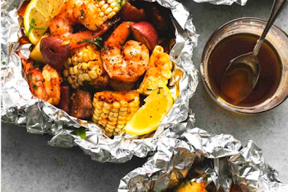 Shrimp Boil Foil Packs Recipes