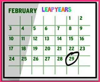 Leap years