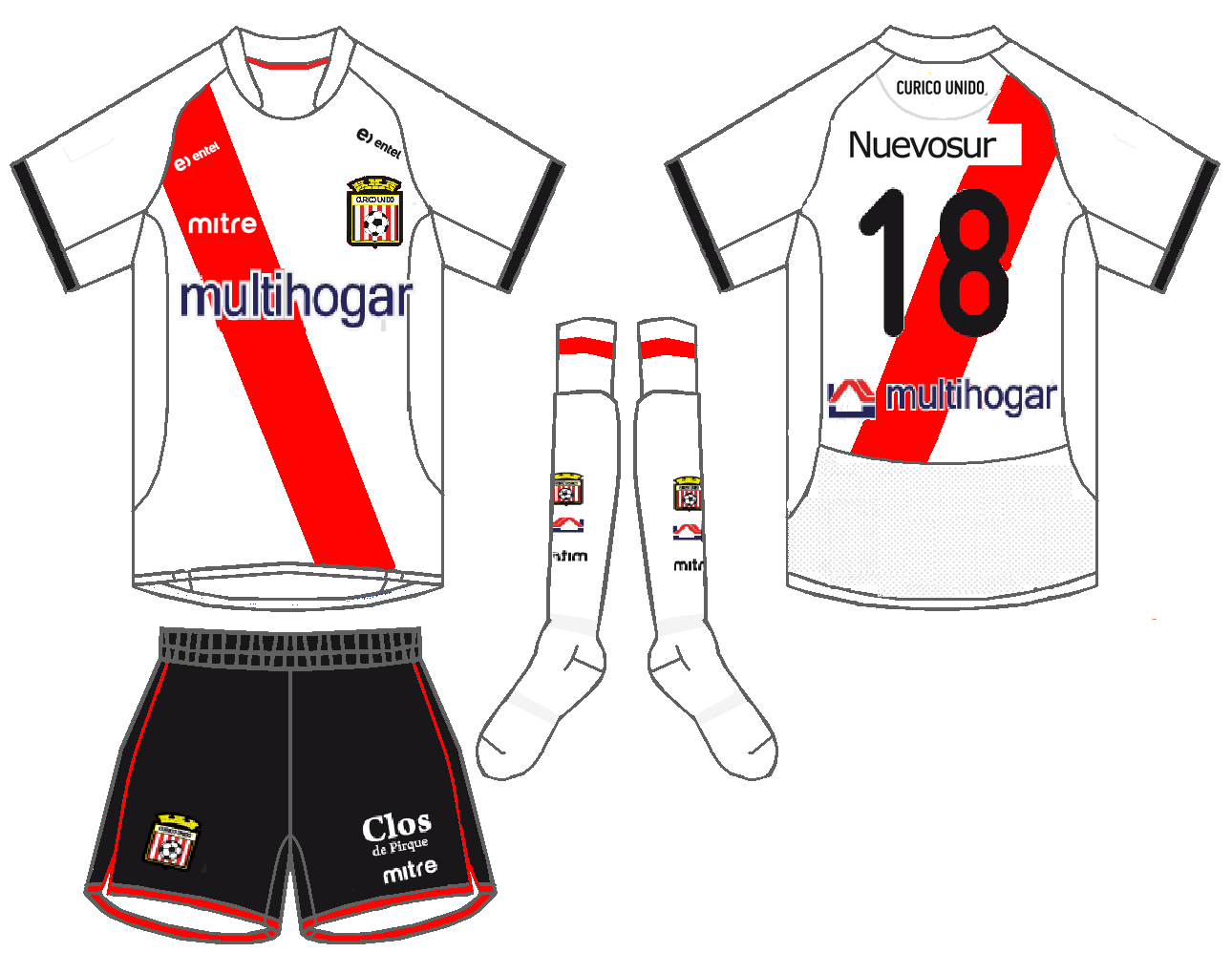 .. INDUMENTARIA DEPORTIVA: Curico Unido
