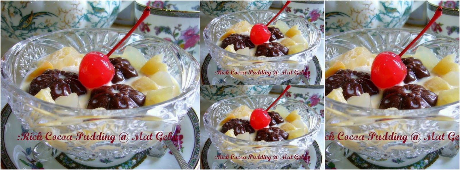 Resepi Rich Cocoa Pudding by Mat Gebu