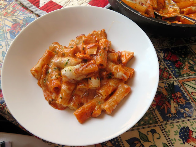 Chicken & Parm Pasta Skillet