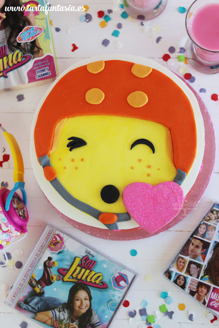 Tarta Soy Luna Sencilla