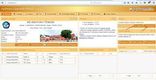 CARA CEPAT MENGISI APLIKASI DAPODIK PAUD SEMESTER I TAHUN PELAJARAN 2017/2018 