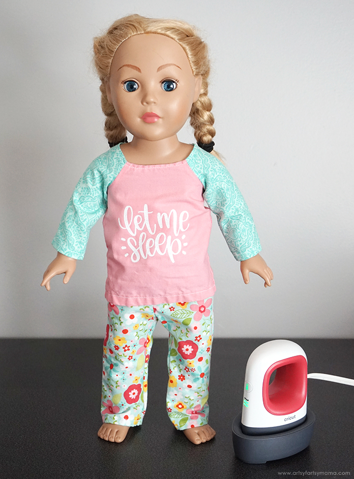 DIY Doll Pajamas with Cricut EasyPress Mini