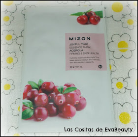 mascarilla facial tissú acerola marca coreana MIZON en Notino