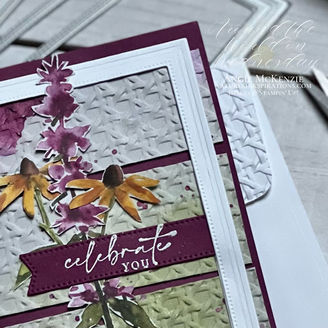 CAS(e) the Mini Duo with the Dainty Delight Bundle and Dainty Flowers DSP (close-up) | Nature's INKspirations by Angie McKenzie