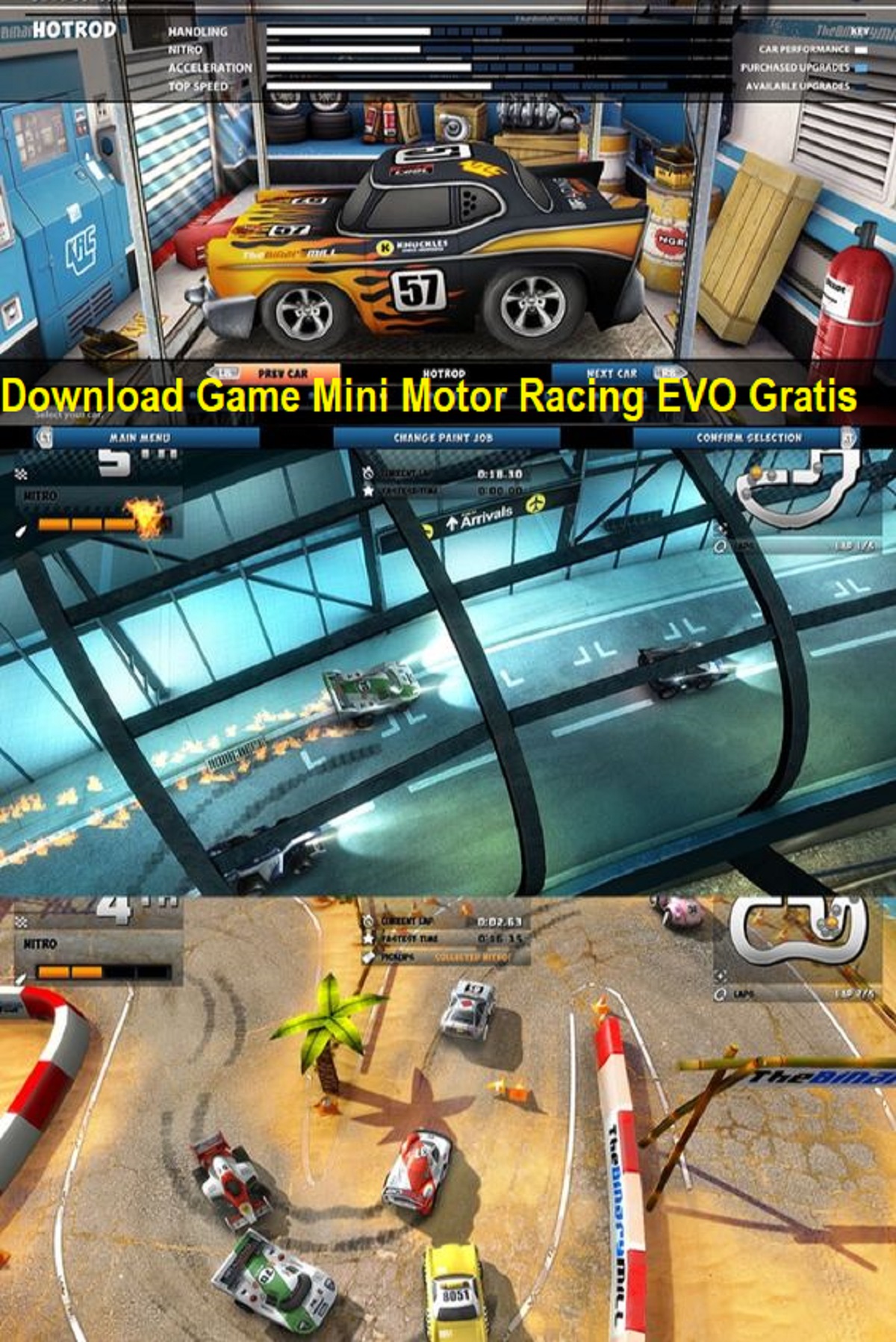 Download Game Mini Motor Racing EVO Gratis