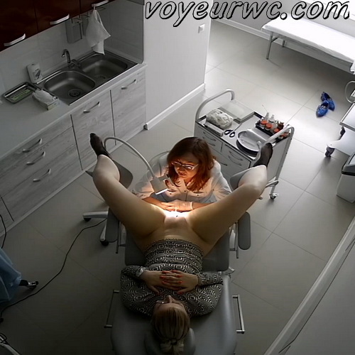 Woman secretly filmed during a Gynecological Examination (Gynecologist Examination 174-179)