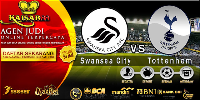 Prediksi Bola Jitu Liga Inggris Swansea City vs Tottenham Hotspur 3 Januari 2018