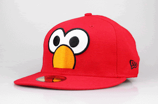 Sesame street big face Elmo Scarlet 59fifty hat