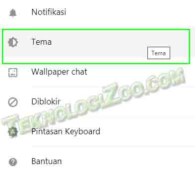 Cara mudah aktifkan tema gelap di WA Web