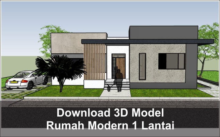 download rumah modern dan kolam renang