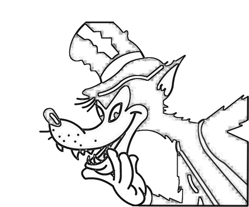 big-bad-wolf-face-coloring-pages