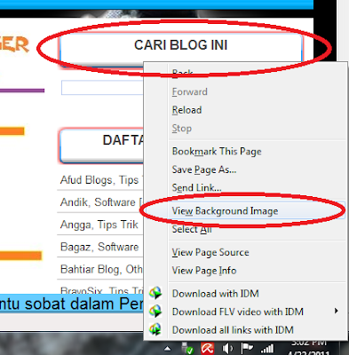 cara untuk mengganti judul Menu bar dan Side Bar