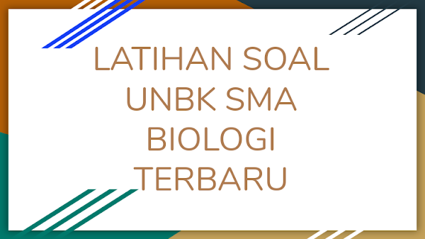 Latihan Soal UNBK SMA Biologi Terbaru dan Pembahasan