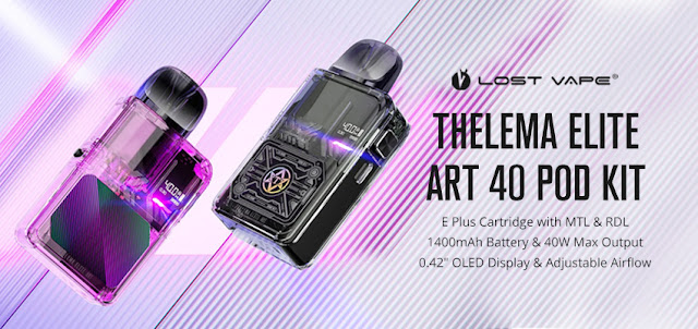 Take a look for Lost Vape Thelema Elite Art 40 Pod Kit