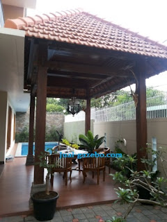 Ukuran Gazebo Joglo