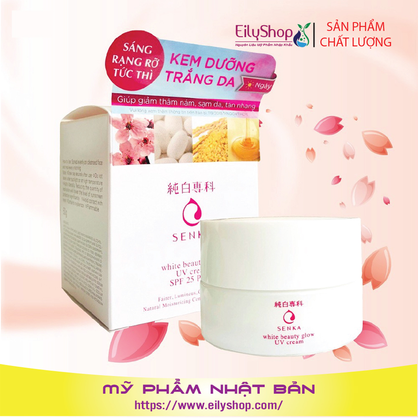 Kem dưỡng ẩm Shiseido Senka trắng da 100g Shop Mỹ Phẩm Nhập Khẩu Thailan