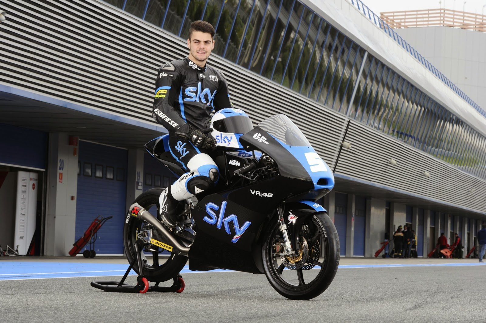 Racing Caf  KTM RC 250  GP Team Sky VR46 2014