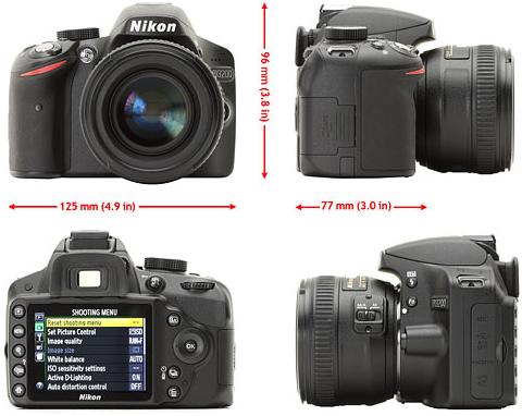 Fitur Kendali Kamera DSLR Nikon D3200