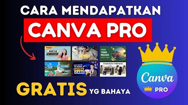 Cara Mendapatkan Akun Canva Pro Gratis