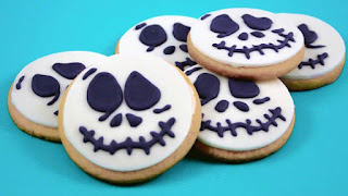 Halloween, Galletas Diversidad de Colores y Sabores