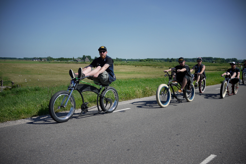 Chopaderos FBI Amsterdam Lucky Ride 13 cruiser cruising beachcruiser beachbike lowrider chopper