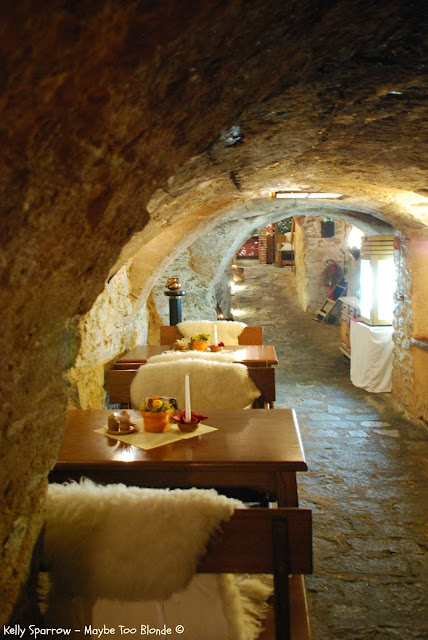 Catacomb restaurant Cesky Krumlov