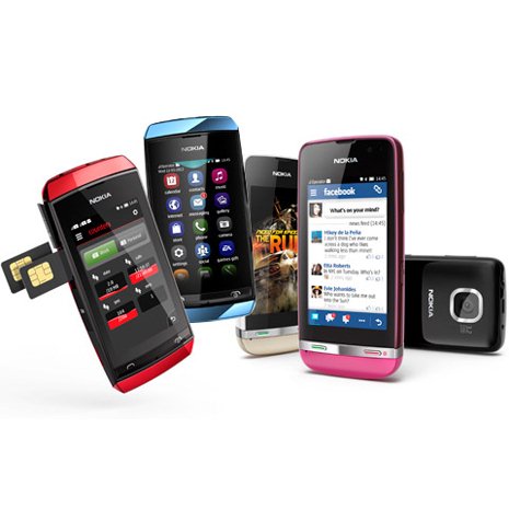  Gambar  hp  nokia  asha full touch Paling BAru Dan Lengkap 