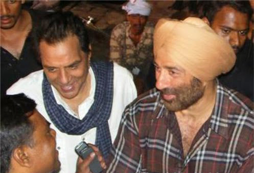 Sunny Deol with his