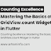 Counting Excellence: Mastering the Basics of GridView.count Widget in Flutter