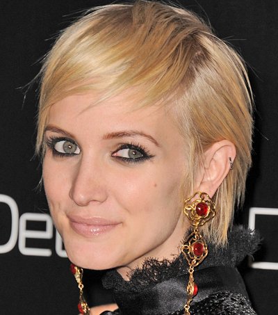 Ashlee Simpson hairstyles 2011