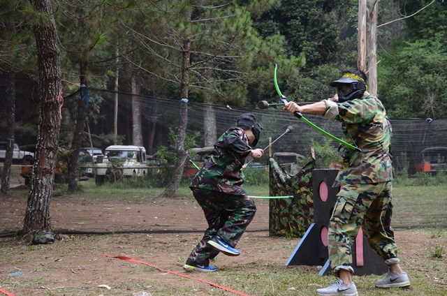 Archery Panahan Program EO Lembang Bandung Cikole-Paket Archery Panahan Lembang-War Game-Battle-Shooting Target