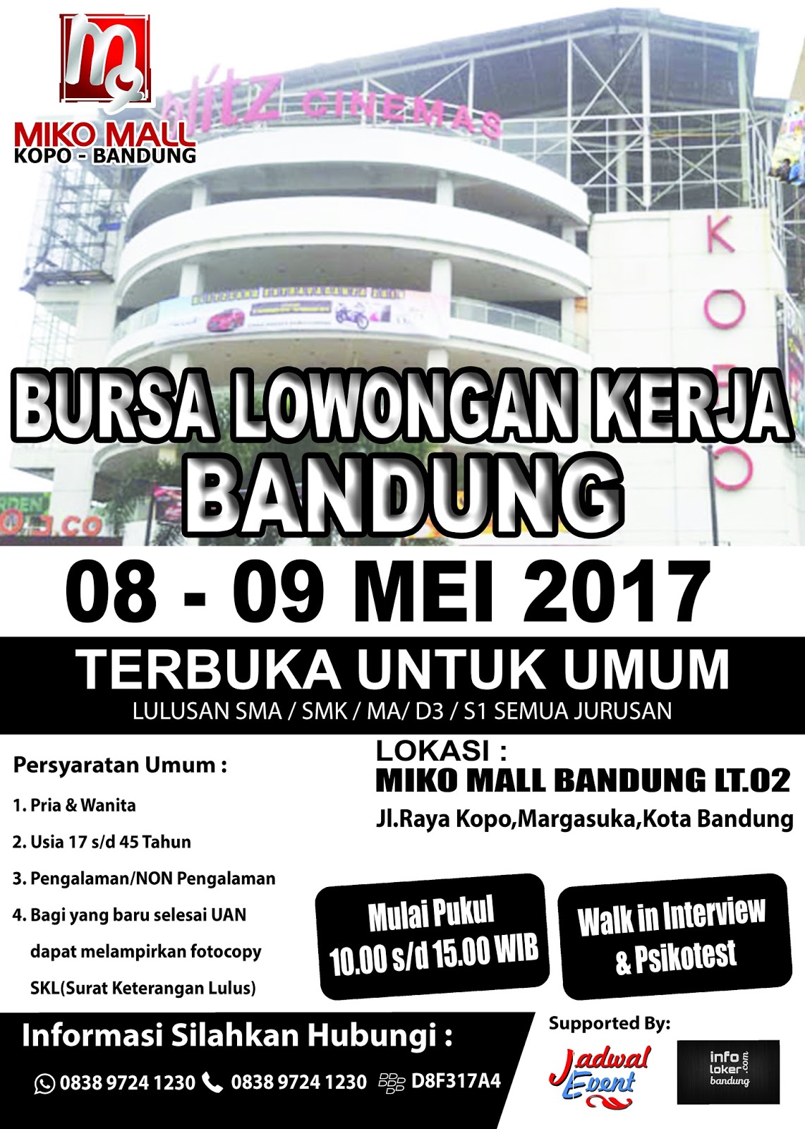 Bursa Lowongan Kerja Bandung Mei 2017 - Lowongan Kerja 