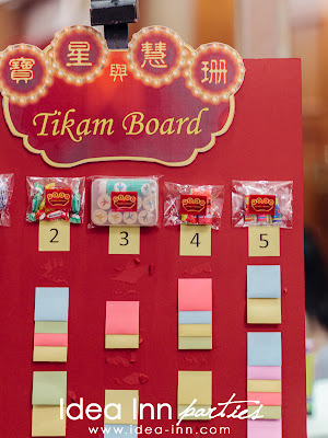 birthday party tikam board 