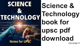 Science and Technology book for upsc pdf free download