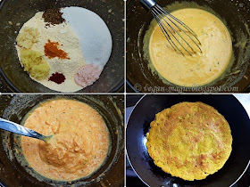 Besan Dosa Carrot